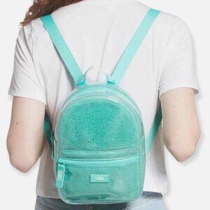 NEW! UGG Dannie II Mini Backpack Clear Black